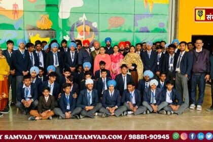 Students of Government School Pakhi Kala visited Punjab Vidhan Sabha