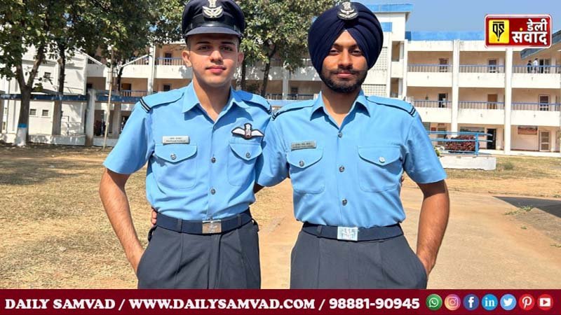 Eight youths from Punjab become commissioned officers in Indian Army and Air Force