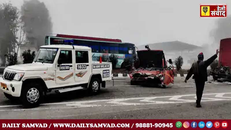 canters collided on Ferozpur Highway in Jagraon