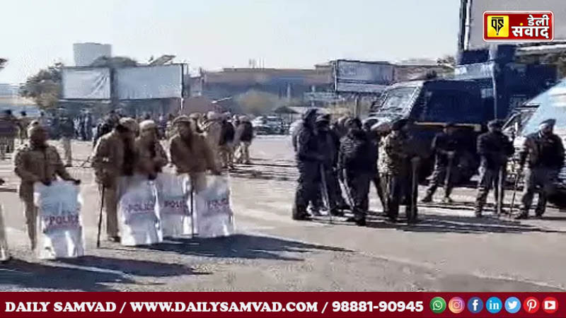 पंजाब के अमृतसर में मार्केट बंद, सड़कें हुई सूनी, पुलिस बल तैनात