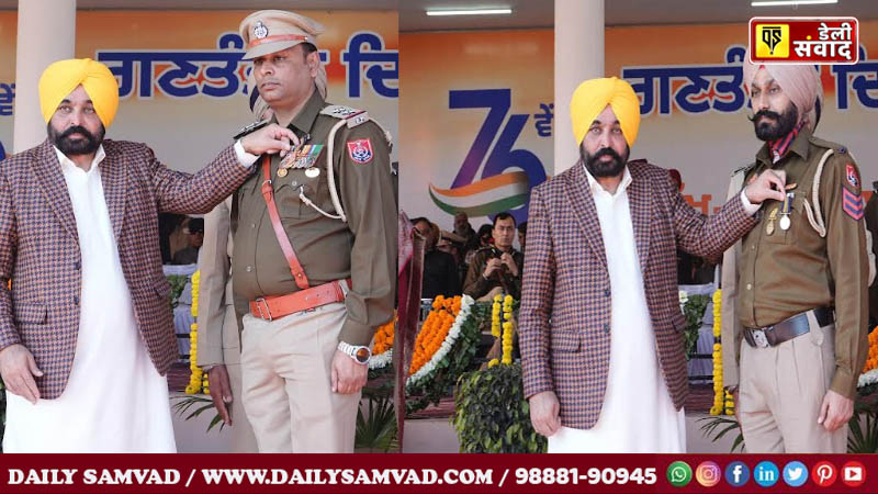 Individuals and participants from various fields were honoured during Republic Day celebrations
