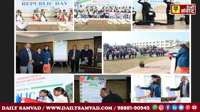 Innocent Hearts celebrates Republic Day 2025