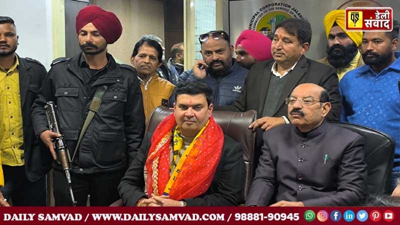 Mayor Vaneet Dhir