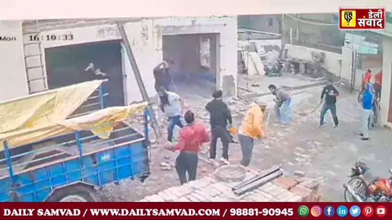 NRI's house attacked