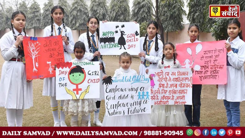 St Soldier Group celebrated National Girl Child Day