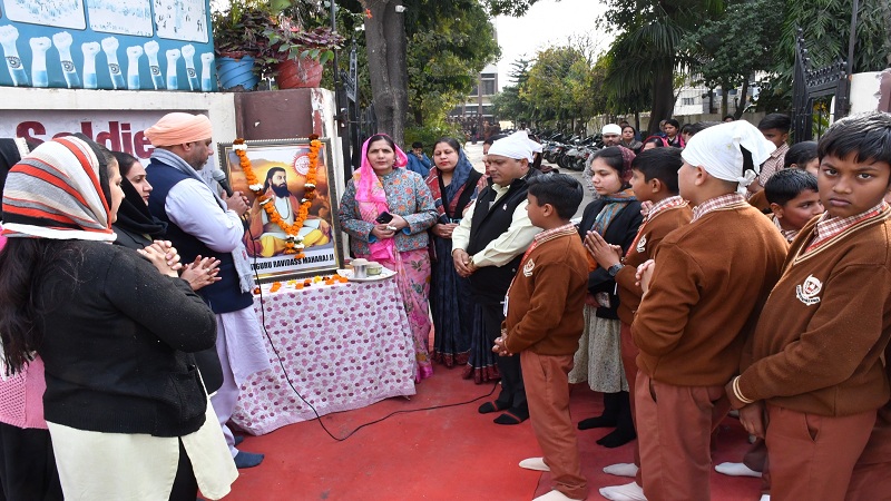 Shri Guru Ravidas Jayanti Celebration In St Soldier Group Of Institution