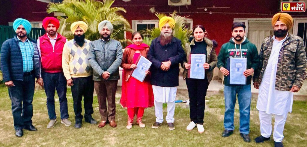 Appointment letter handed over as data collector in Agriculture Department