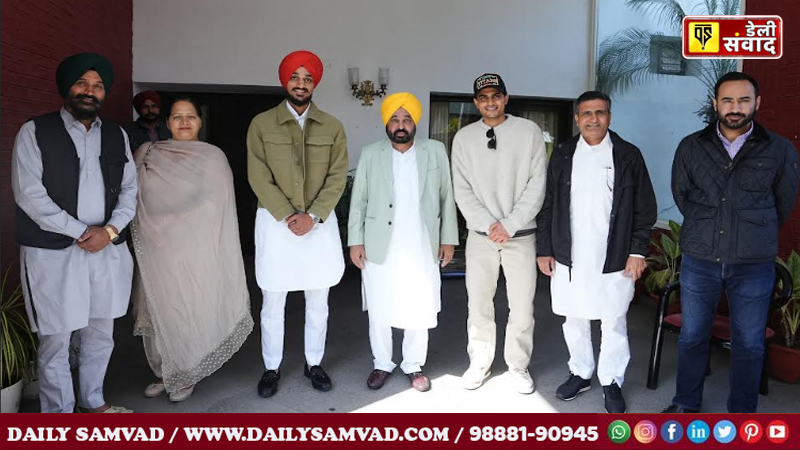 CM wishes Shubman Gill and Arshdeep Singh all the best for the Champions Trophy