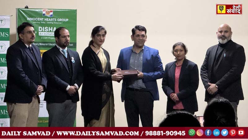 Basic Life Support workshop organized at Innocent Hearts