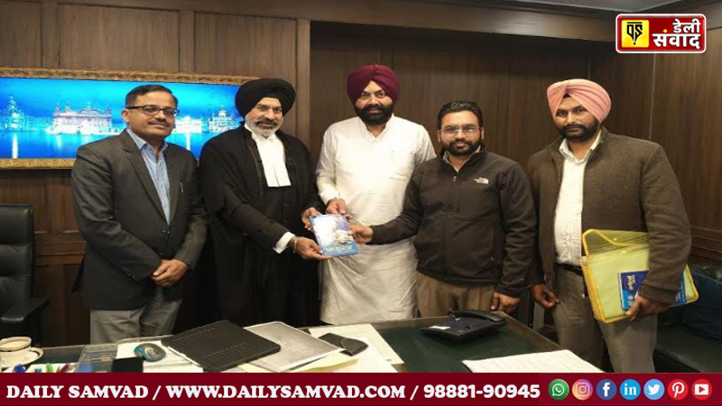 Laljit Singh Bhullar discussed with AG Punjab