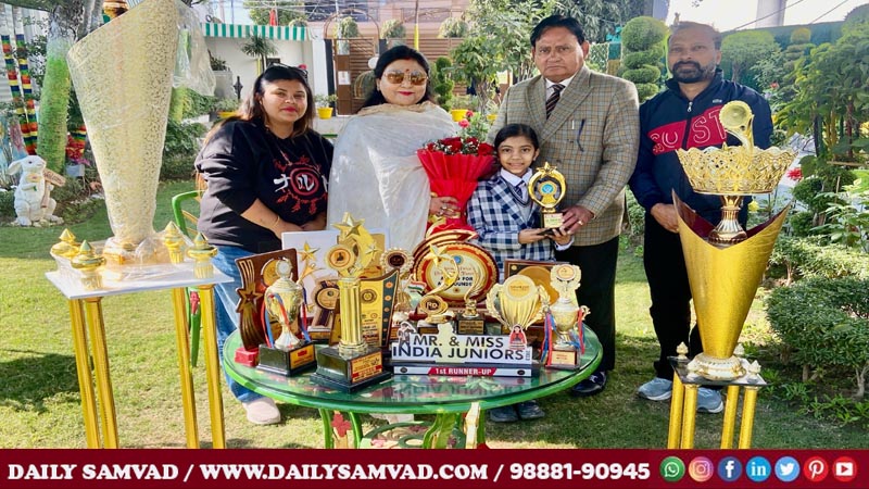 Rehmat Sharma, a student of St. Soldier, has become an emerging artist