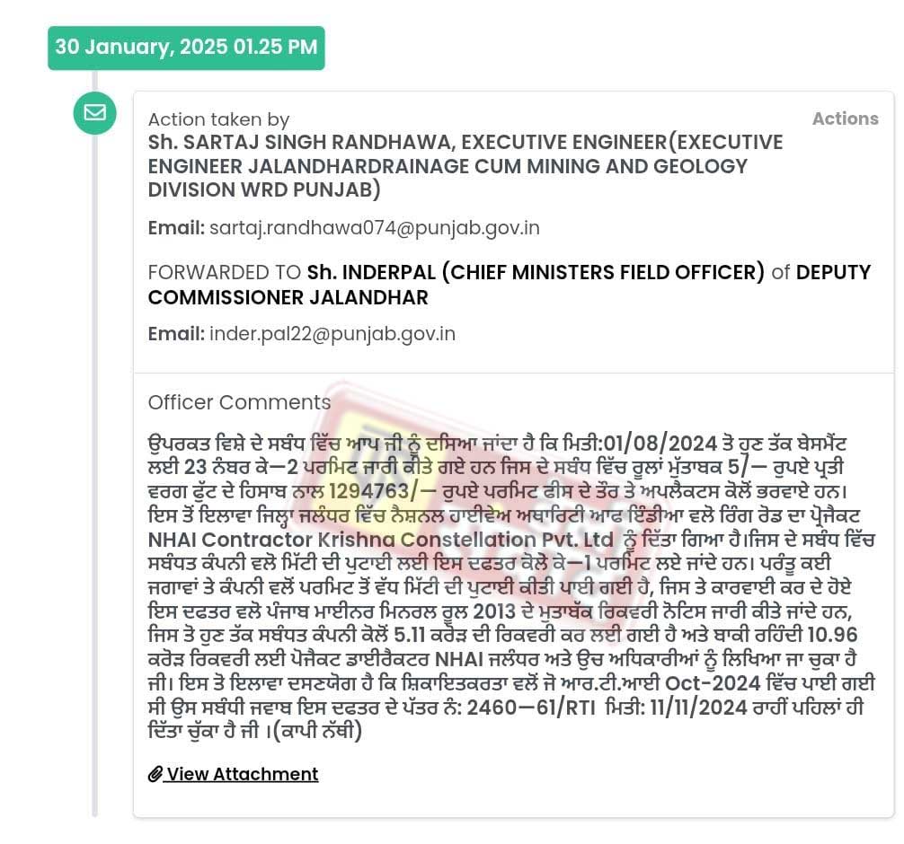 Ring Road Scam in Jalandhar