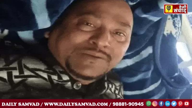 Bhola, injured in the incident, giving information about the case.