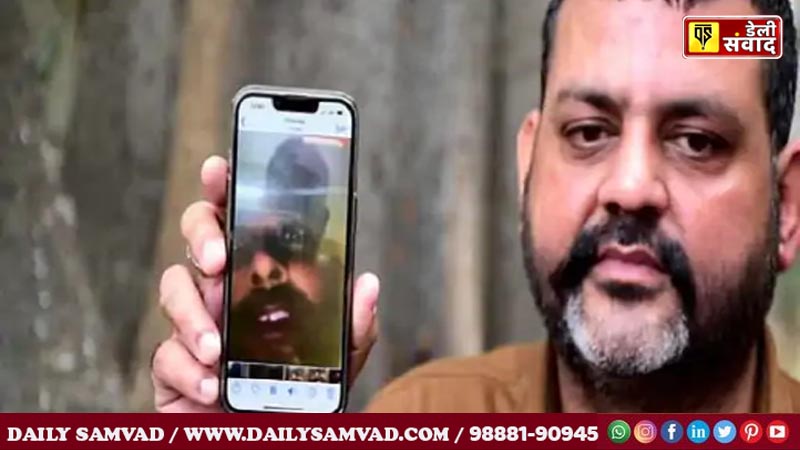Rajiv Raja talking to the media about the threats he is receiving in the year 2022.