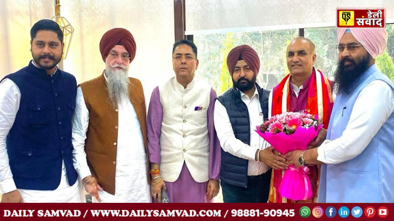 Deepak Bali took over as Advisor, Department of Tourism and Cultural Affairs
