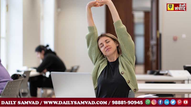 Desk Exercises For Office Workers