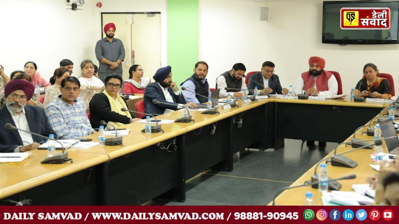 Harjot Bains orders District Education Officers