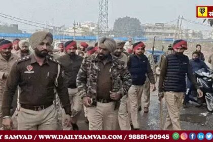जालंधर में इस इलाके को 100 से ज्यादा पुलिस मुलाजिमों ने घेरा