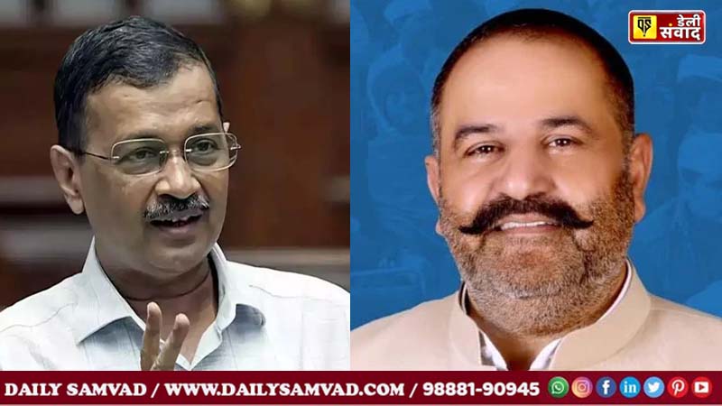 Arvind Kejriwal and Sushil Rinku