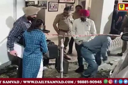 Balst At Manoranjan Kalia residence in Jalandhar