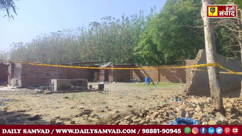 फैक्ट्री में भीषण धमाका, कई मजदूरों की मौत, मच गई चीख पुकार