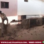 Bulldozer action in Jalandhar's Lakhanpal village