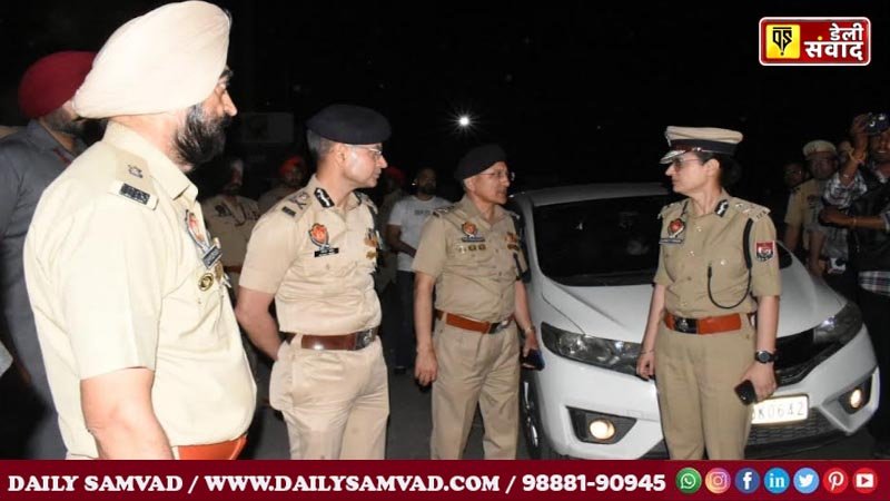DGP Gaurav Yadav led 'Night Domination' operation