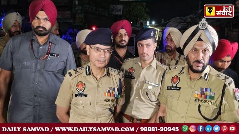 DGP Gaurav Yadav led 'Night Domination' operation