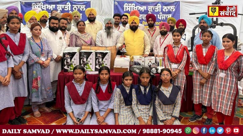 Harjot Bains inaugurates development projects