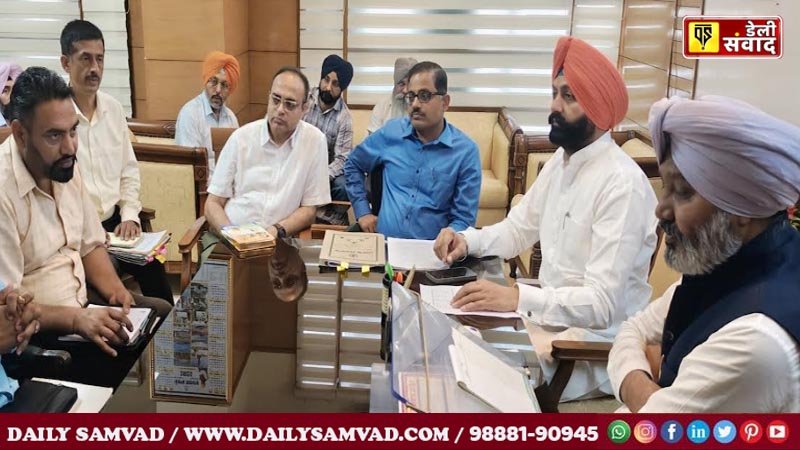 Cheema holds meeting with Punjab Roadways Punbus/PRTC Contract Workers Union