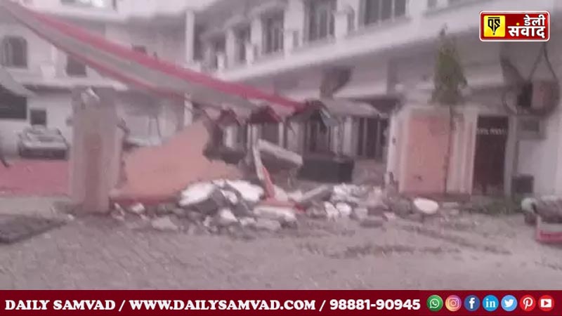 जालंधर में कैबिनेट मंत्री के हलके में नगर निगम ने फिर चलाया बुलडोजर