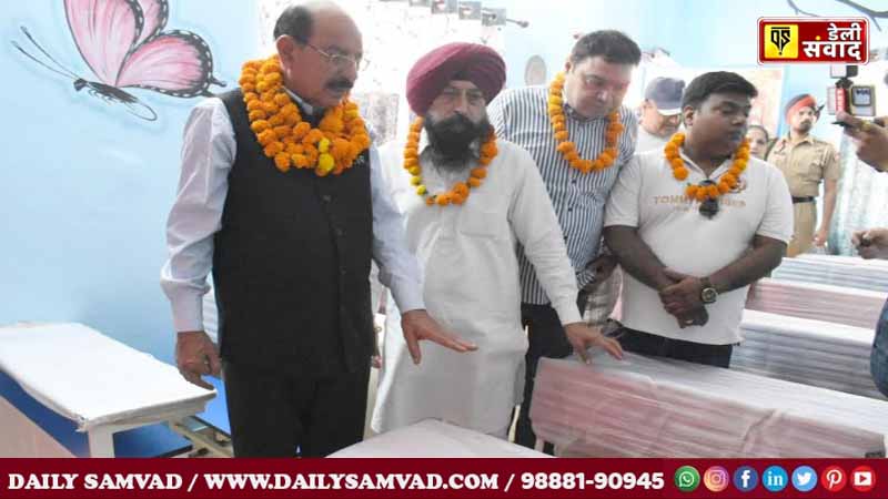 infrastructure in 35 government schools of Jalandhar was enhanced with Rs 2.32 crore