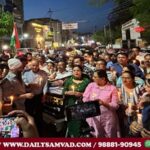जालंधर में कांग्रेस प्रधान राजिंदर बेरी की अगुवाई में आतंकवादियों के खिलाफ रोष मार्च, पाकिस्तानी झंडा फूंका