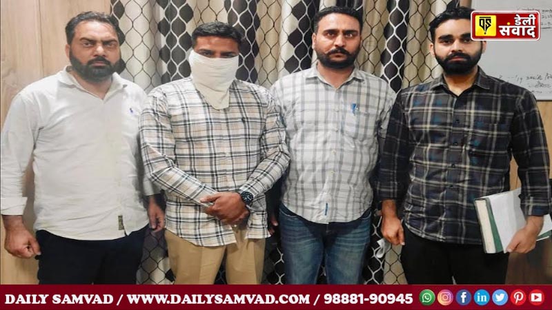 Vigilance Bureau arrested SHO red handed