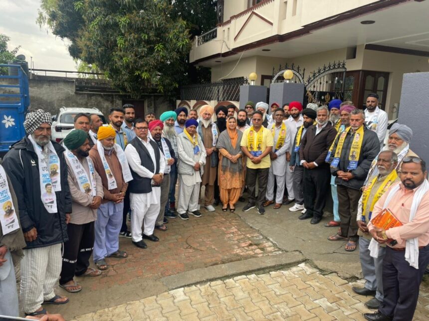 Jalandhar News: नकोदर के गांवों की पंचायतों ने आम आदमी पार्टी को दिया समर्थन
