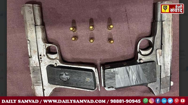 Two associates of gangster Arsh Dalla arrested in Faridkot