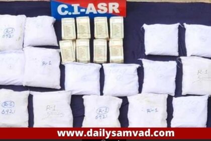 Punjab News: अमृतसर से 15 किलो हेरोइन, 8.40 लाख रुपए की ड्रग मनी समेत नाबालिग गिरफ़्तार