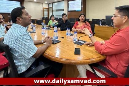 Punjab News: मंत्री अमन अरोड़ा ने आईएसबी भारती इंस्टीट्यूट ऑफ पब्लिक पालिसी की टीम के साथ किया विचार-विमर्श