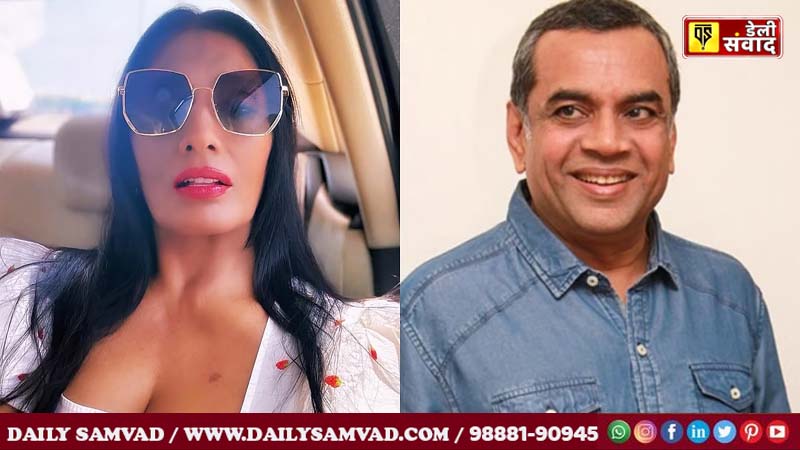 Anu Aggarwal and Paresh Rawal