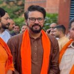 Lok Sabha Election: केंद्रीय मंत्री अनुराग ठाकुर से मिले भाजपा के युवा नेता राजेश अग्निहोत्री भोला, कई मुद्दों पर हुई चर्चा