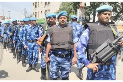 Punjab News: अमन कानून की स्थिति को बनाए रखने के लिए निकाला फ्लैग मार्च, लोगों को सुरक्षा के प्रति किया आश्वस्त