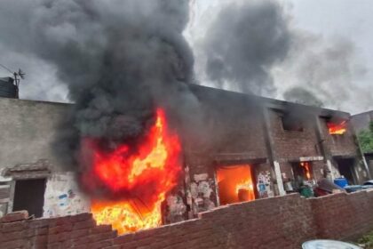 पंजाब: फोकल प्वाइंट में सिलसिलेवार पांच धमाके, 200 मीटर तक धुंआ ही धुंआ, मची भगदड़