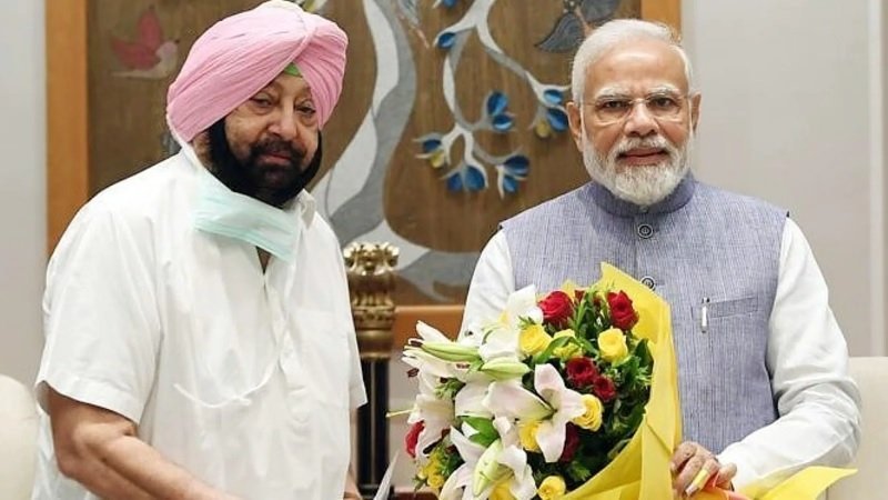 Former Chief Minister Captain Amarinder Singh