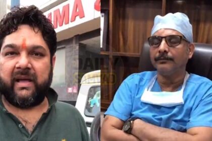 Jalandhar News: जालंधर के Vasal Hospital के सामने हंगामा, डा. पंकज त्रिवेदी ने शिवसेना नेताओं पर गुंडागर्दी और ब्लैकमेलिंग का लगाया आरोप