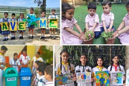 Earth Day: इनोसेंट हार्ट्स में 'ईको क्लब के विद्यार्थियों ने 'ए विज़न : ग्रीन इंडिया, क्लीन इंडिया' थीम के तहत मनाया 'वर्ल्ड अर्थ डे'