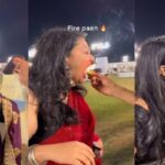 Viral Video: लोगों ने पहली बार Fire Paan देखें, पान है या जलता अंगारा?