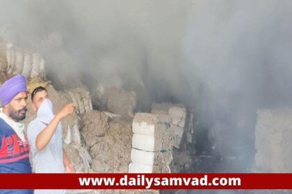 Fire in Factory: लुधियाना में धागा फैक्ट्री में लगी भीषण आग, इलाके में मचा हड़कंप