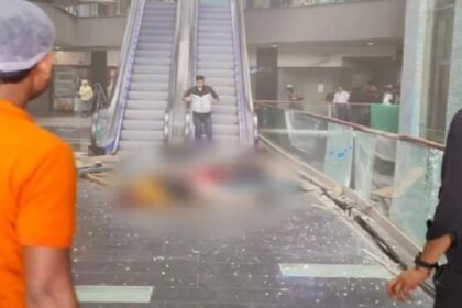 Greater Noida: Blue Sapphire Mall में मलबा गिरने से बड़ा हादसा, कई लोग हुए घायल