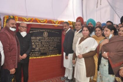 MLA राजिंदर बेरी ने जालंधर के 1 लाख लोगों की दी बड़ी सौगात, 23.47 करोड़ रुपए से बनने वाले लद्देवाली आरओबी के निर्माण कार्य का PWD मंत्री ने रखा नींव पत्थर