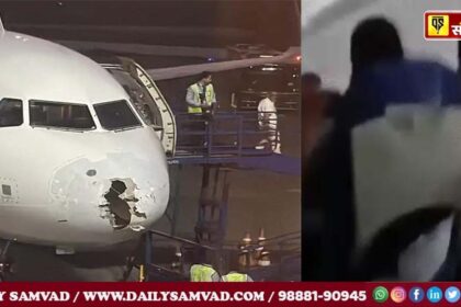 A passenger on the flight made this video of the situation inside.